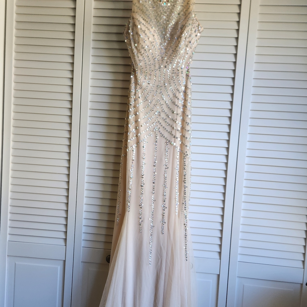 Cecily Brown elegant Beaded Evening Gown
